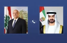 تفاصيل اتصال هاتفي بين محمد بن زايد والرئيس اللبناني