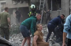 8 قتلى بينهم طفلان في هجوم روسي واسع على أوكرانيا