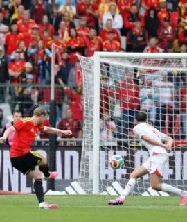 بلجيكا تمطر شباك تونس بخماسية كاملة استعدادا لكأس العالم