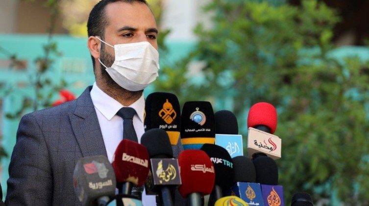 مؤتمر صحفي لوزارتي الصحة والداخلية في غزة بشأن تطورات الحالة الوبائية لفيروس كورونا