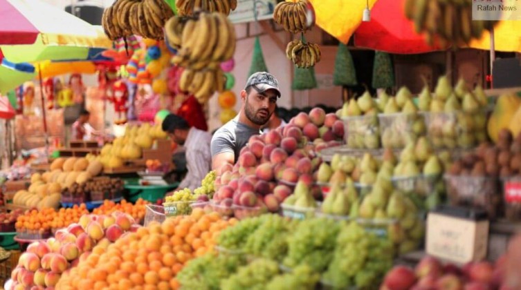 أسعار الخضروات والفواكه والدجاج واللحوم في غزة