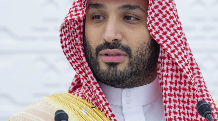 Saudi Crown Prince Mohammed bin Salman attends a session of the Shura Council in Riyadh