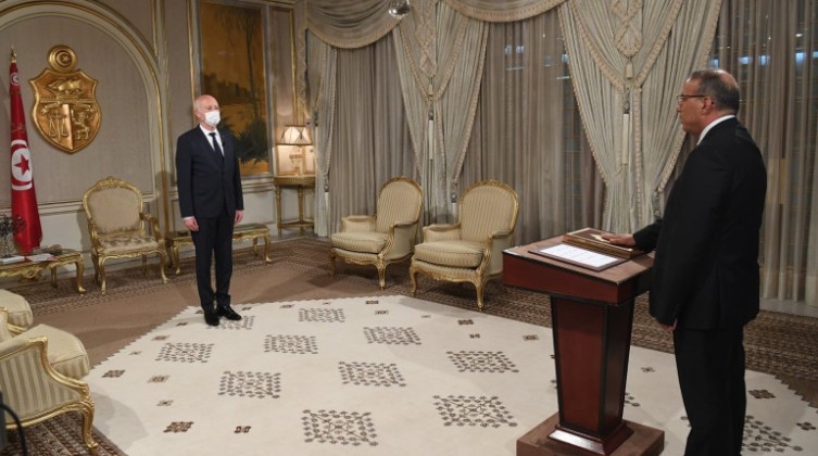 Newly appointed Tunisian Interior Minister Reza Garsillavi