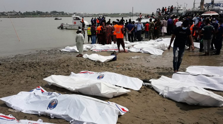 At least 26 dead in Bangladesh boat collision