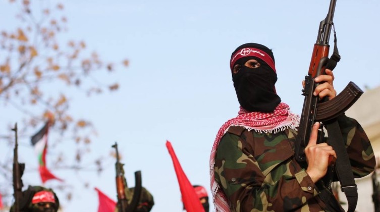 Supporters of the Popular Front for the