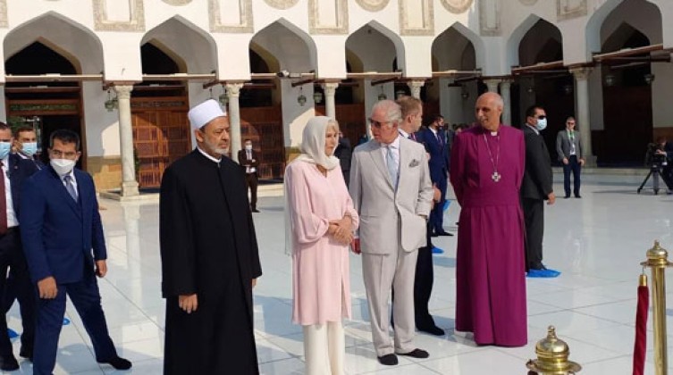 57767-الأمير-تشارلز-وزوجته-فى-الأزهر-الشريف