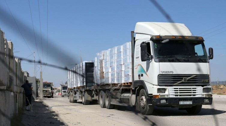 PALESTINIAN-GAZA-EGYPT-ISRAEL-CONFLICT-AID