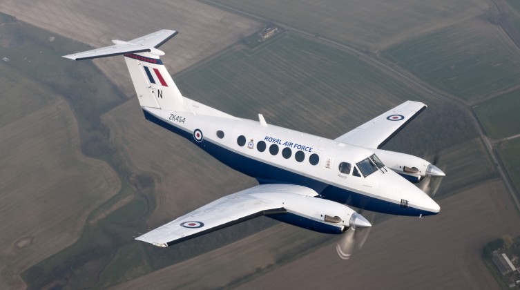 Royal Air Force King Air B200 Training Aircraft