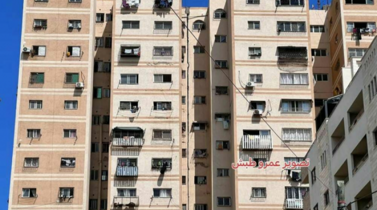 أشغال غزة تصدر بيانا حول ظهور تصدع في برج "السوسي"
