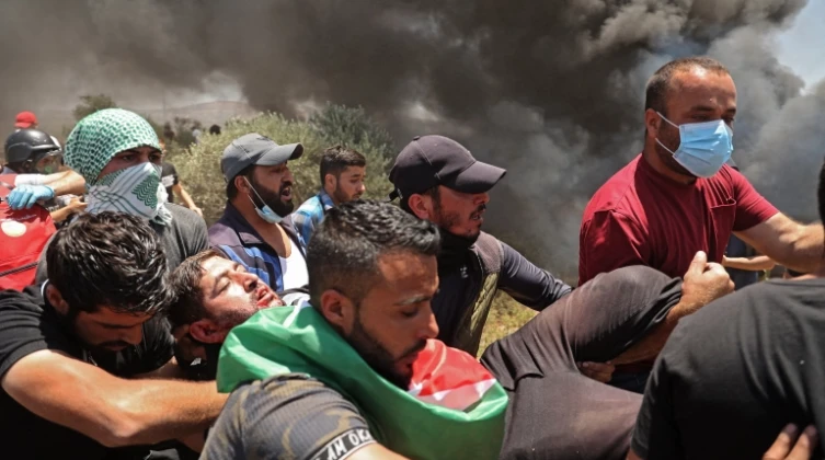 أريحا: إصابة فتى بالرصاص خلال مواجهات مع الاحتلال  قرب مخيم عقبة جبر