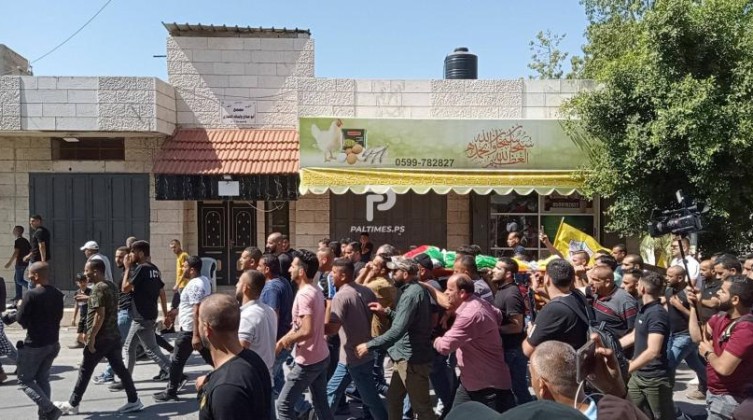 نابلس: تشيّع جثمان الشهيد "نبيل غانم" الى مثواه الأخير