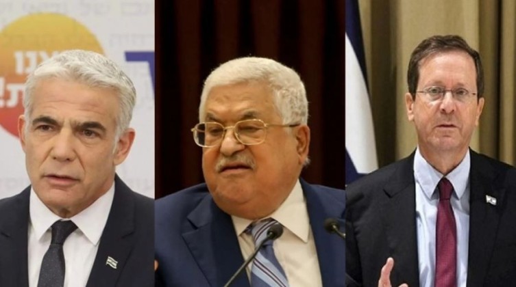 لابيد وهيرتسوغ يهاتفان الرئيس عباس