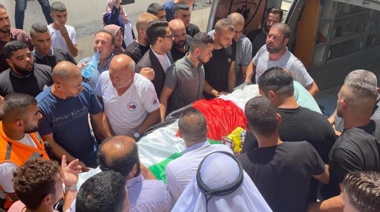 جنين: تشييع جثمان الشهيد رفيق غنام في بلدة الجبع