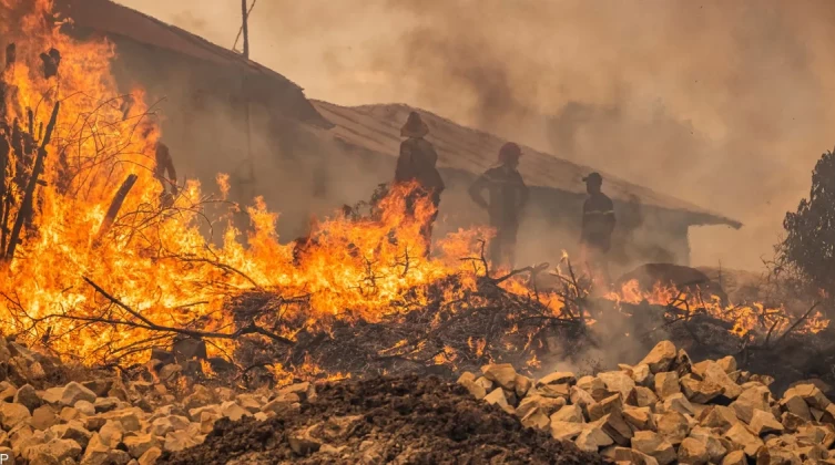 حرائق في المغرب