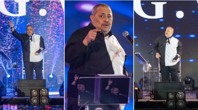 جورج وسوف يقلق الجمهور في حفله بجدة ويظهر بعكاز