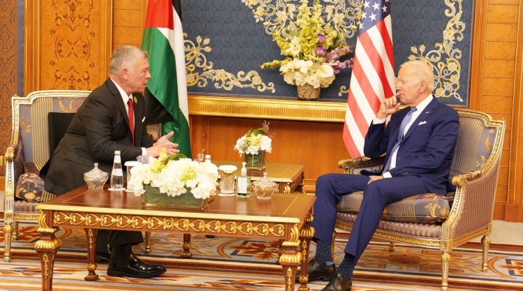 بايدن وعبدالله الثاني