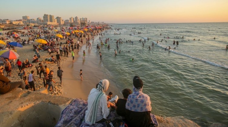 طقس فلسطين بحر غزة