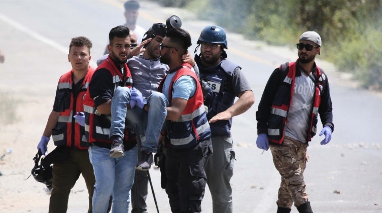 إصابات خلال مواجهات جنوب نابلس وشرق قلقيلية