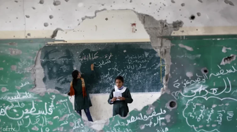 غزة : الاحتلال يتعمد قتل الأطفال والطلبة وتدمير البنية التحتية للتعليم في القطاع