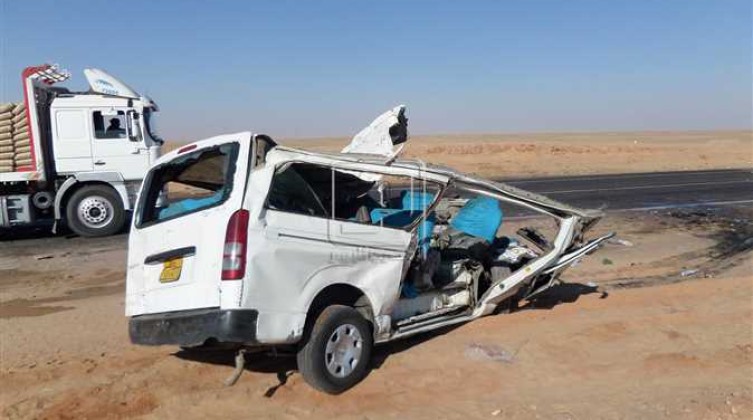 وفيات واصابات في حادث سير في مصر