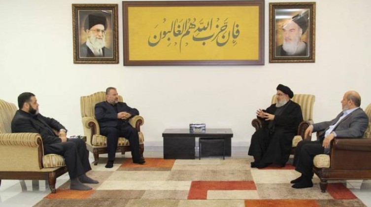 تفاصيل لقاء نصر الله مع وفد من قيادة "حماس"