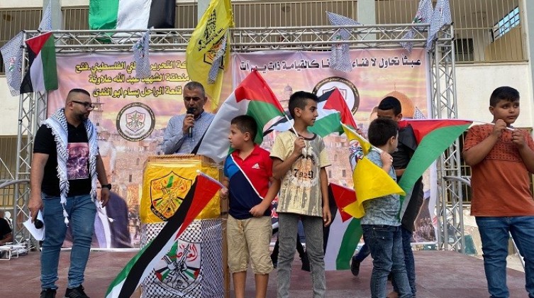 "فتح" تنظم مهرجانا تأبينيا للشهيدين الطالبين غنام وعلاونة في جنين