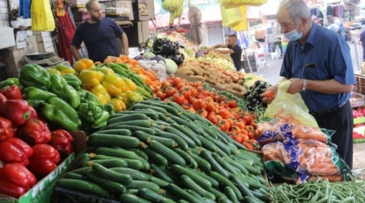 أسعار المنتجات الزراعية واللحوم في أسواق غزة