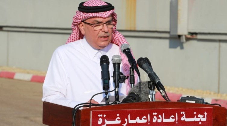 السفير القطري "العمادي" يصل إلى غزة