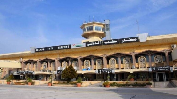 استئناف حركة النقل الجوي عبر مطار حلب الدولي