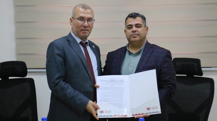هنية يوقع اتفاقية تعاون مع بنك الإنتاج لتوفير قروض للرياضيين