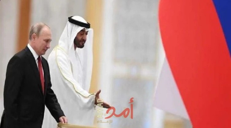 الرئيس الإماراتي يزور روسيا الثلاثاء للقاء بوتين