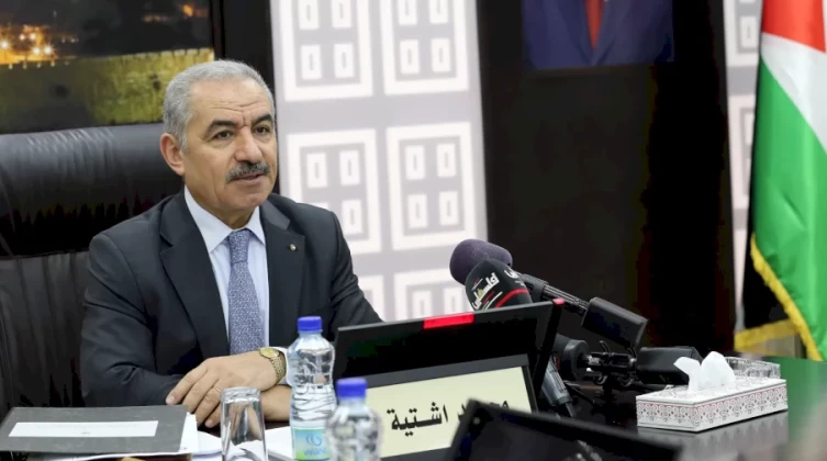 اشتية: جاهزون لدعم جهود المصالحة وإنهاء الانقسام