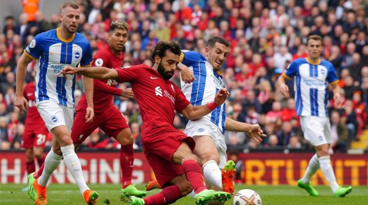 ليفربول يتعادل أمام برايتون فى مباراة الـ6 أهداف بالدوري الإنجليزي