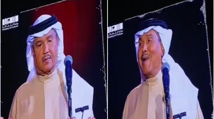 بالفيديو: شاهد- رد فعل طريف من محمد عبده تجاه معجبة قالت له أحبك