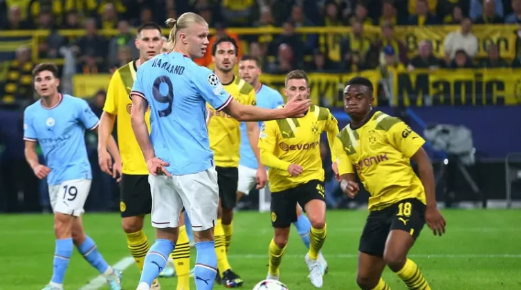 شاهد ملخص- دورتموند يبلغ ثمن نهائي دوري الأبطال بتعادل مثير مع السيتي