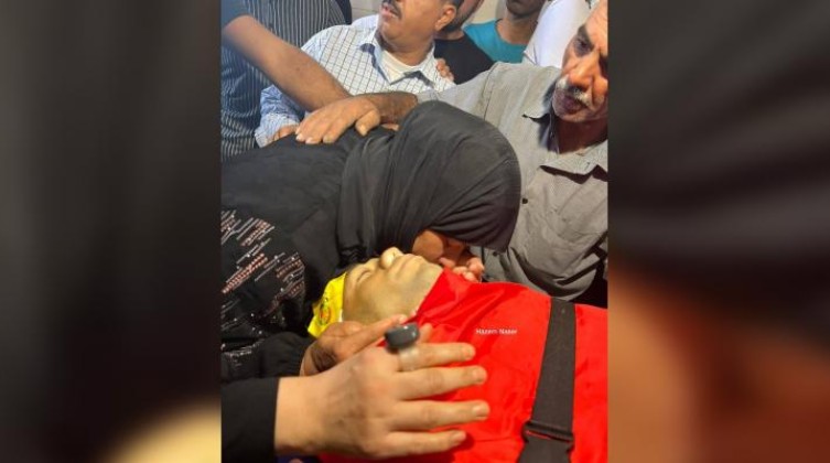 تشييع جثمان الشهيد "مجاهد داود" في سلفيت