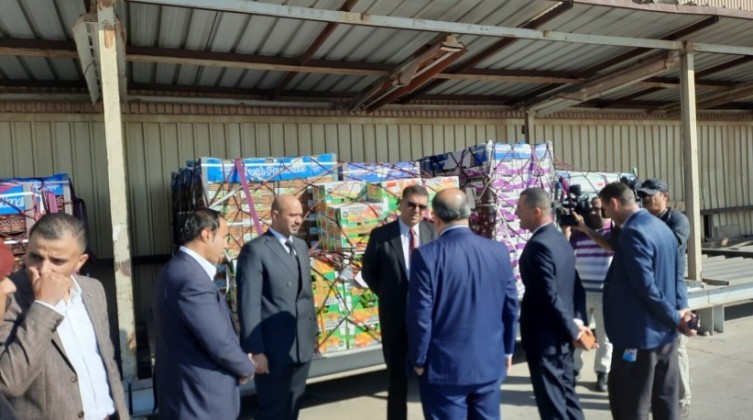 تصدير أول شحنة خضار للشركة الأردنية الفلسطينية إلى قطر