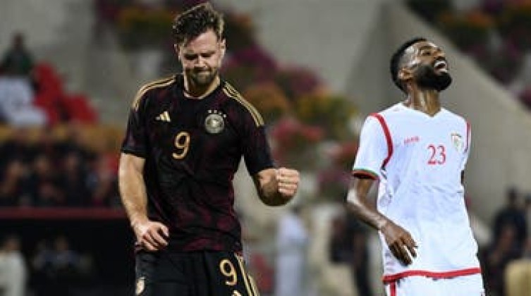 شاهد ودياً.. ألمانيا تهزم عمان بهدف فولكروغ