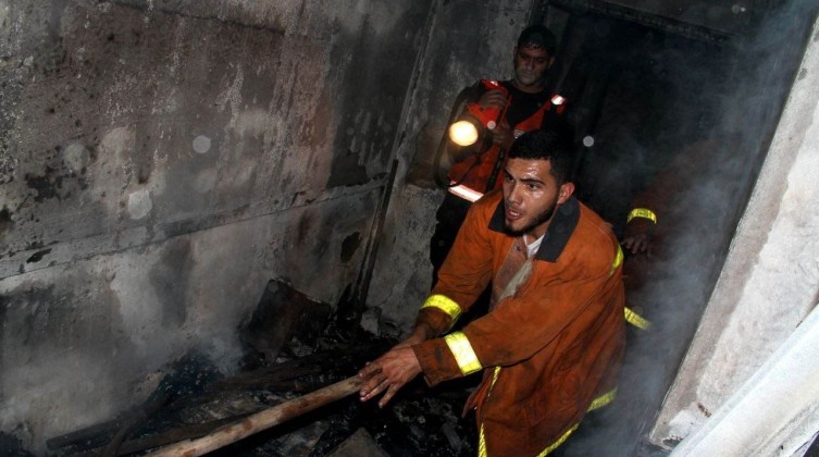 بالفيديو: مؤثر.. إحدى ضحايا حريق منزل عائلة أبو ريا وهي تنطق الشهادة