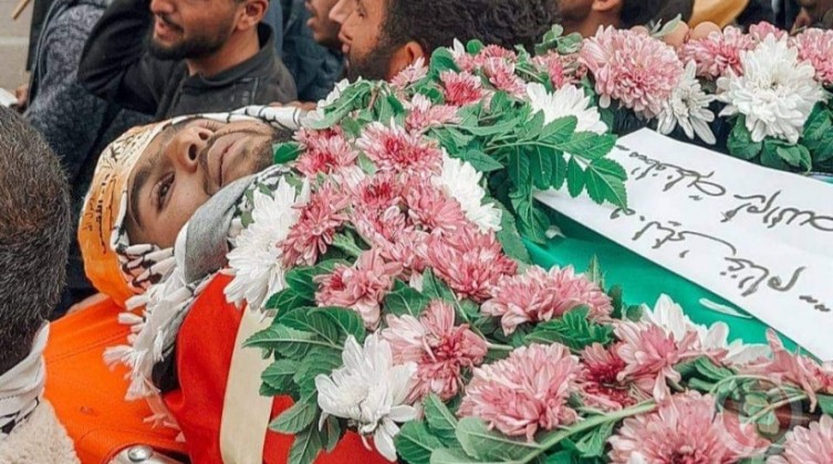 تشييع جثمان الشهيد رائد النعسان في رام الله