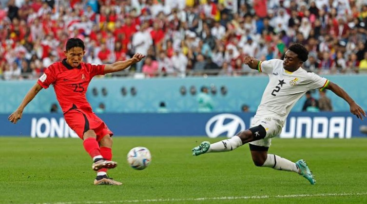 شاهد- أهداف مباراة غانا وكوريا الجنوبية في كأس العالم 2022