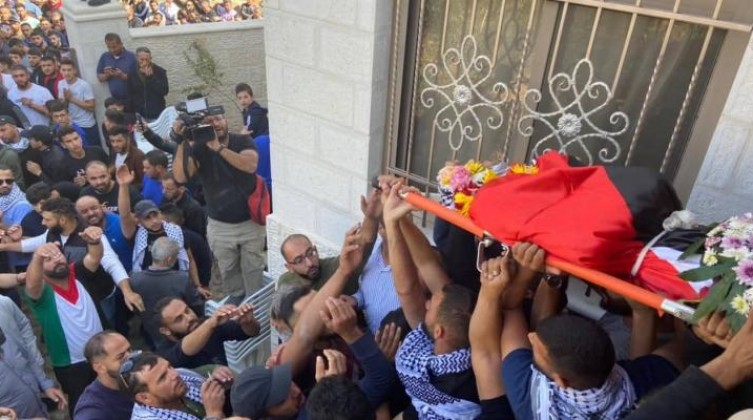 تشييع جثمان الشهيد مصعب نفل