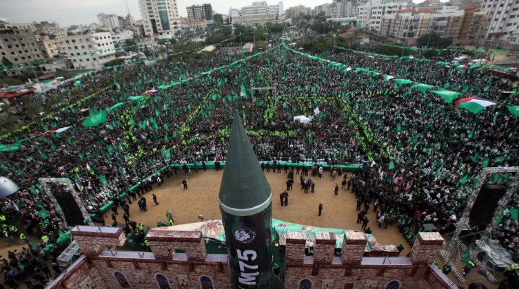 حماس تعلن تنظيم مهرجان ذكرى انطلاقتها الـ 35 في غزة