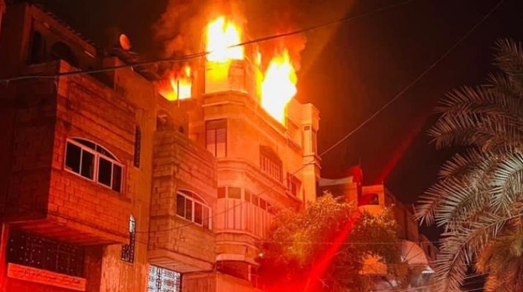 مصر تقدم تعازيها في ضحايا حريق عائلة أبو ريا شمال غزة