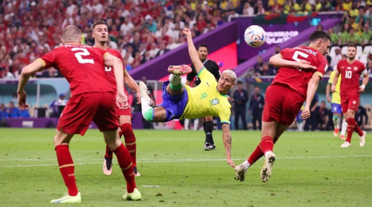 البرازيل تهزم صربيا بثنائية نظيفة في كاس العالم 2022
