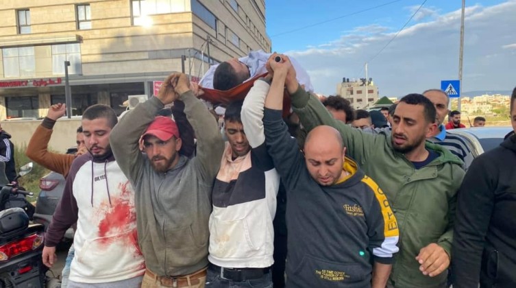 تشييع جثمان الشهيد محمد بدرانة في جنين