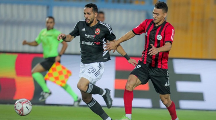 شاهد- الأهلي يقسو على الداخلية برباعية في الدوري المصري