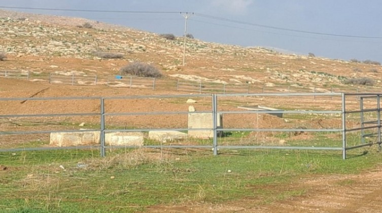 مستوطنون يستولون على قطعة أرض بالأغوار