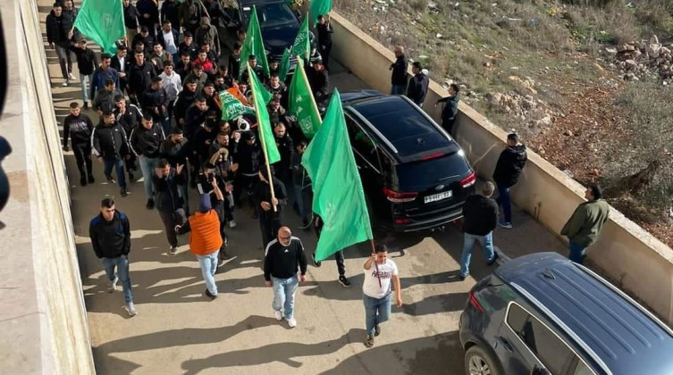 تُشيع جثمان الشهيد دراغمة في طوباس 