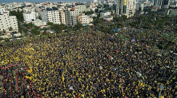 15 اصابة بانطلاقة فتح 58 في غزة